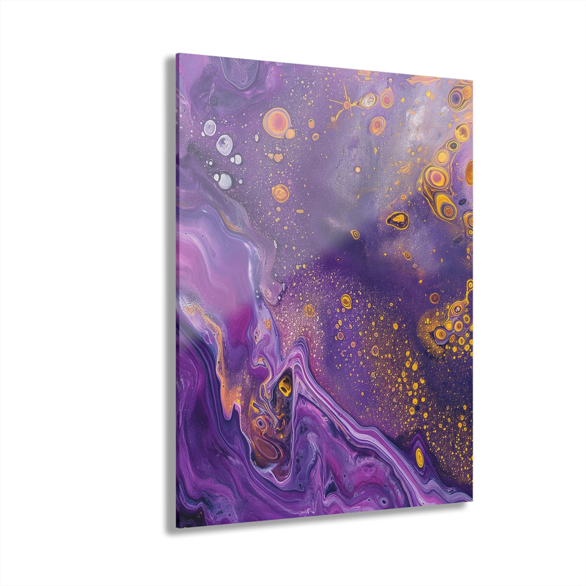 Amethyst Dust Acrylic Print - JG Visual Arts