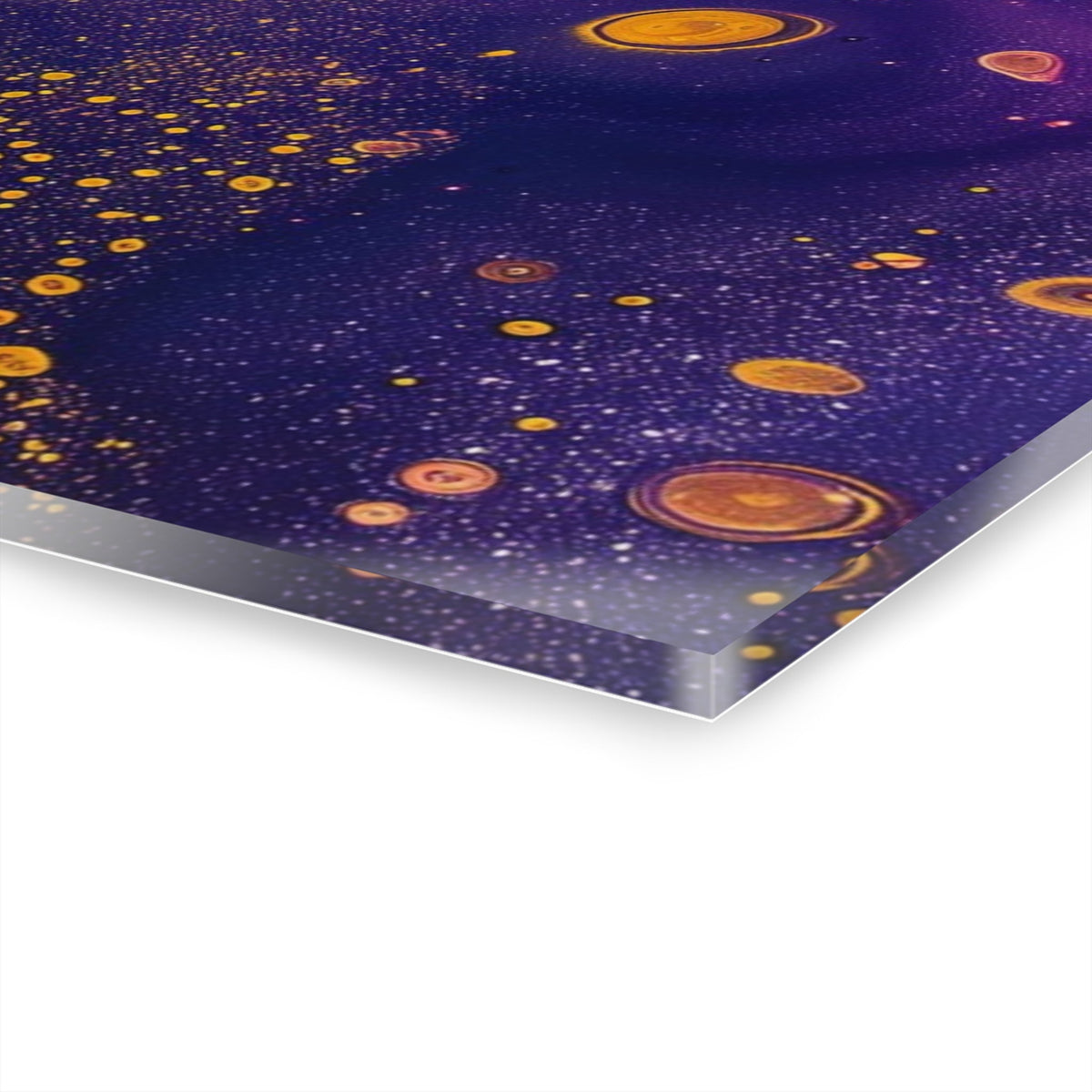Amethyst Dust Acrylic Print - JG Visual Arts