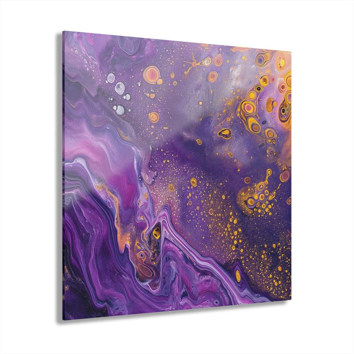 Amethyst Dust Acrylic Print - JG Visual Arts