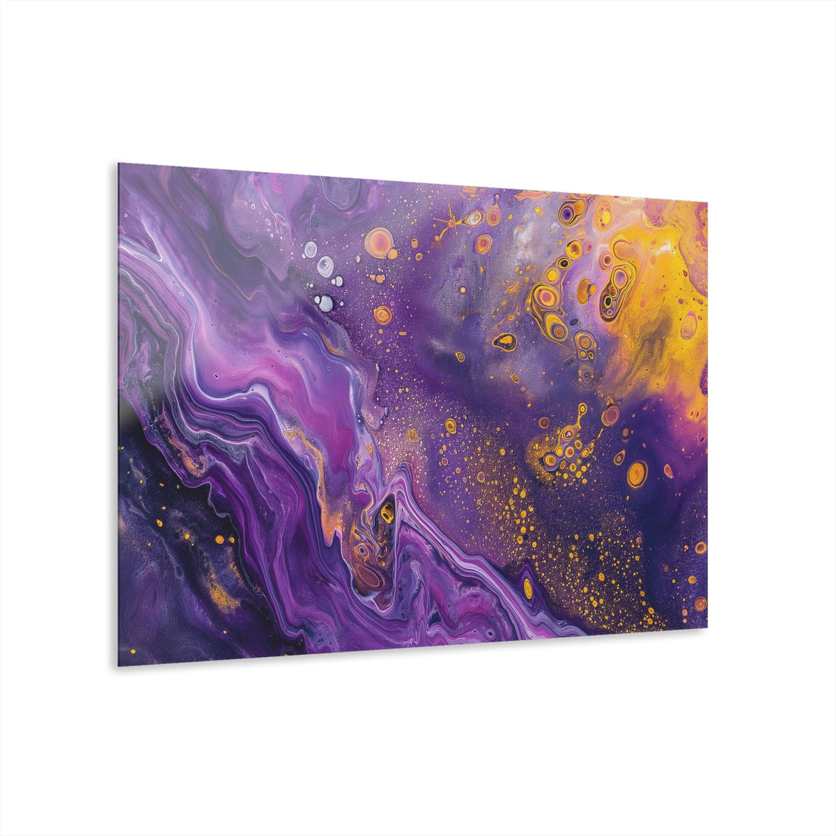 Amethyst Dust Acrylic Print - JG Visual Arts