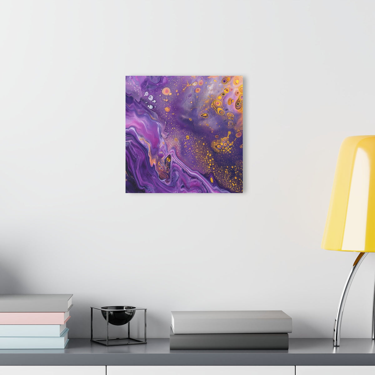 Amethyst Dust Acrylic Print - JG Visual Arts