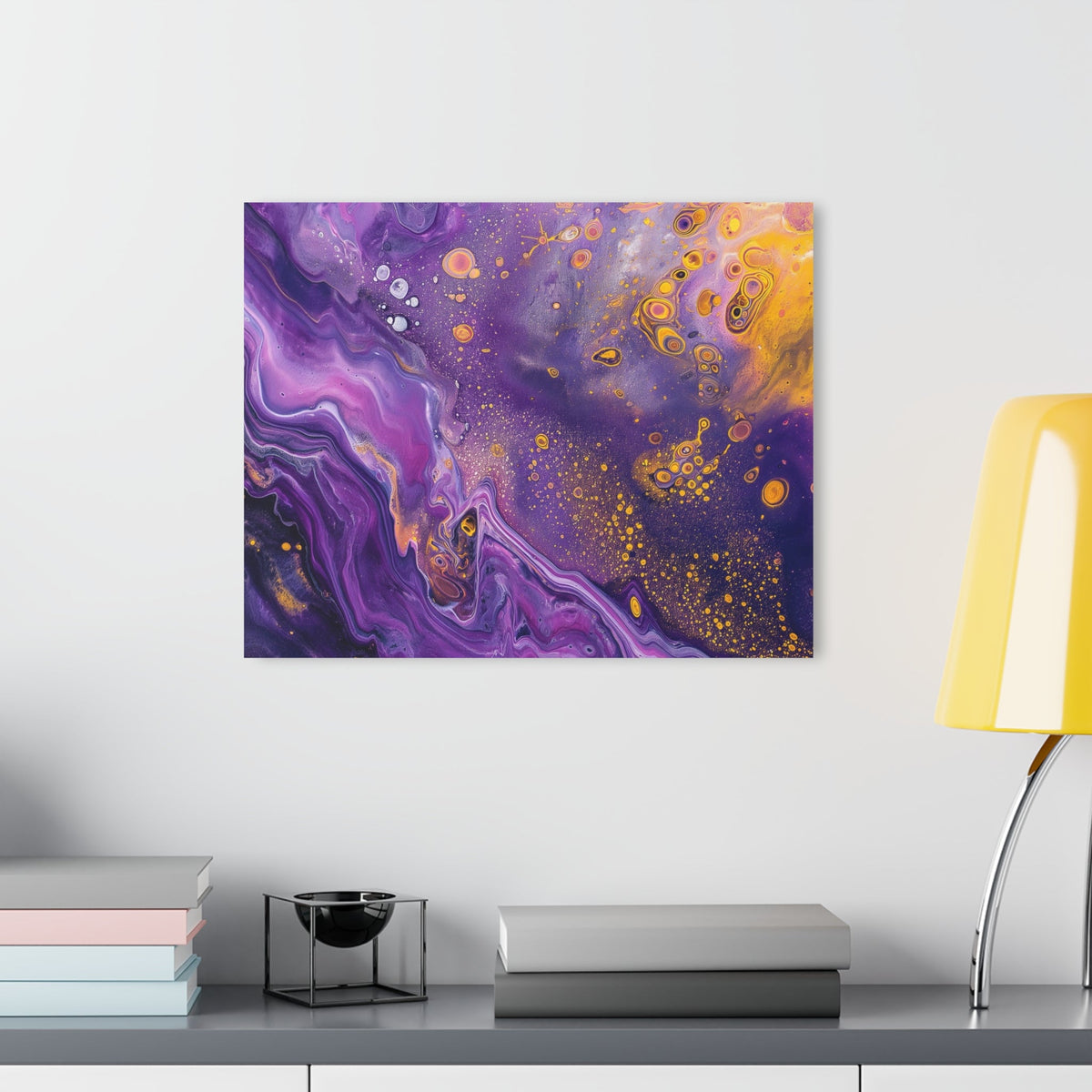 Amethyst Dust Acrylic Print - JG Visual Arts