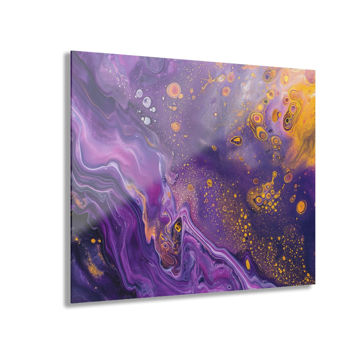 Amethyst Dust Acrylic Print - JG Visual Arts