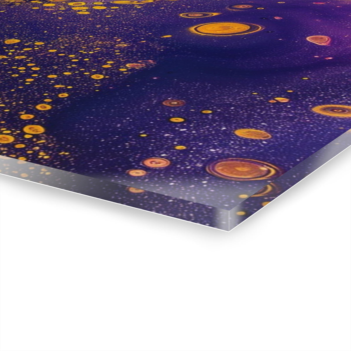 Amethyst Dust Acrylic Print - JG Visual Arts