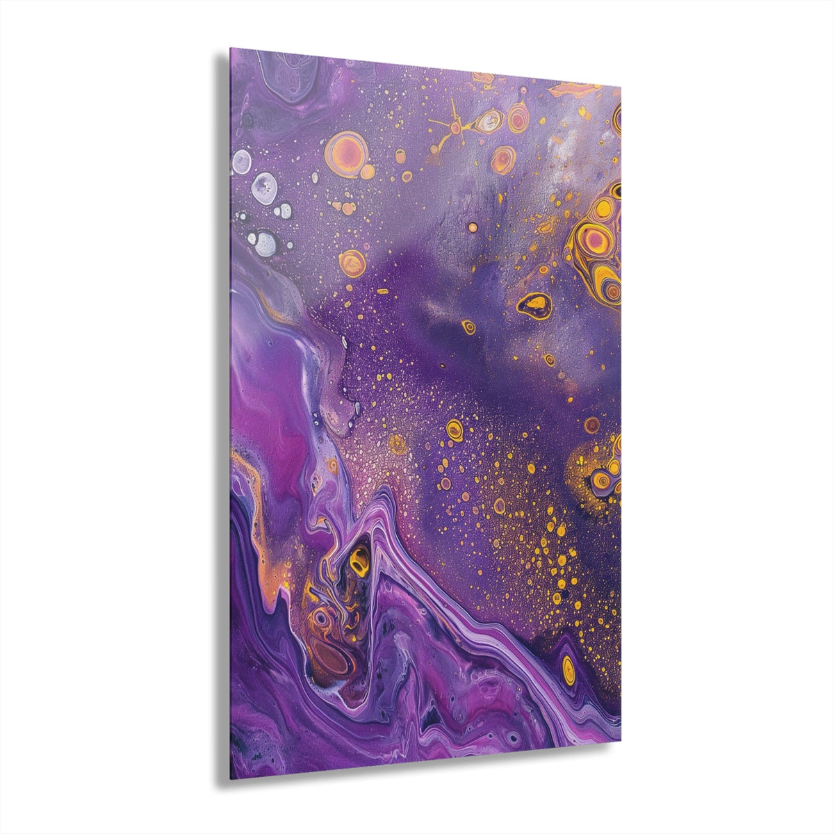 Amethyst Dust Acrylic Print - JG Visual Arts