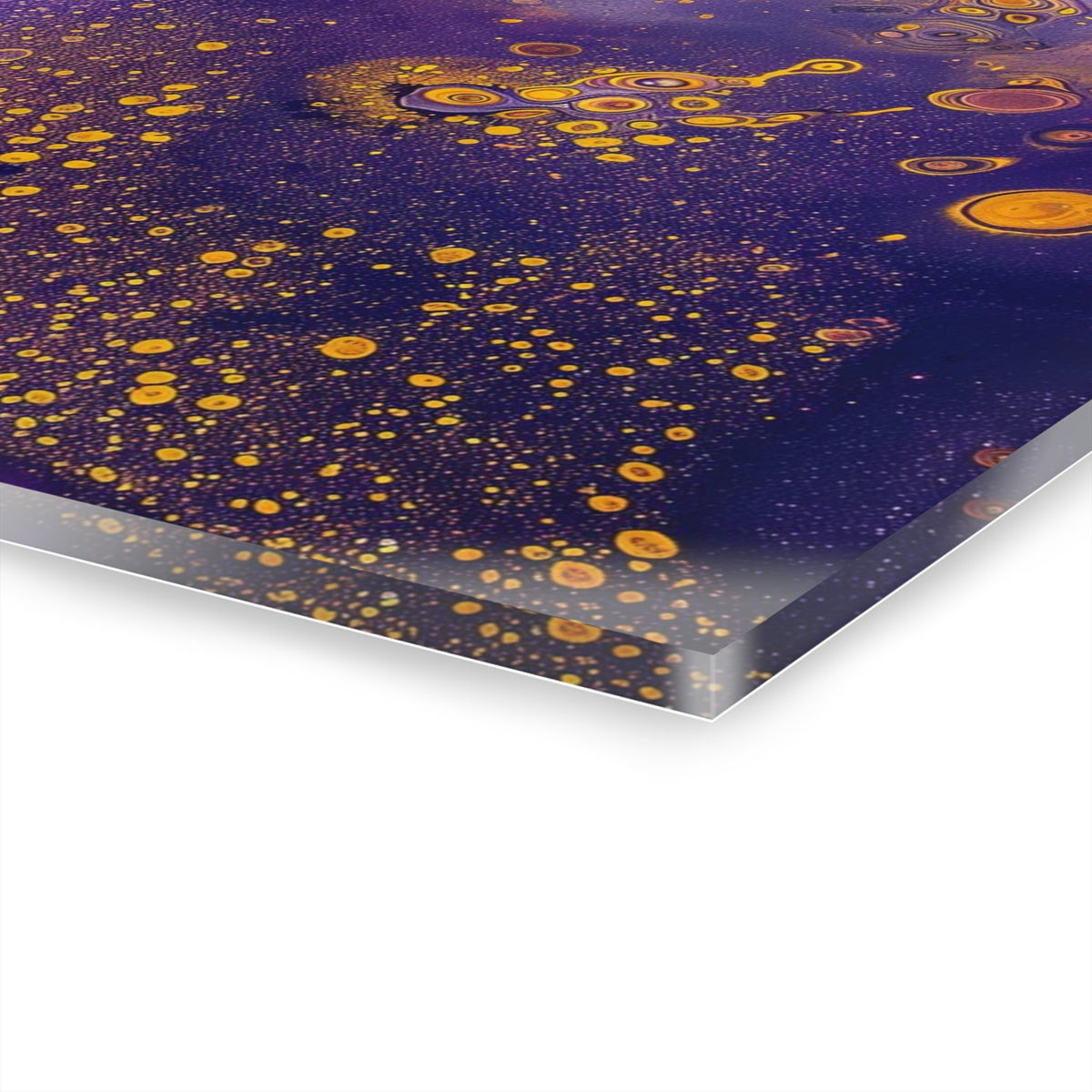 Amethyst Dust Acrylic Print - JG Visual Arts