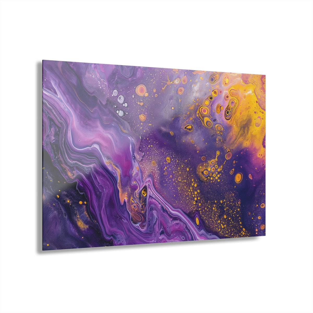 Amethyst Dust Acrylic Print - JG Visual Arts