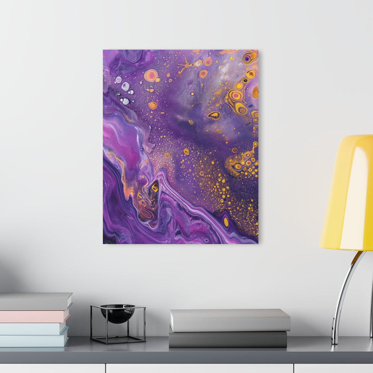 Amethyst Dust Acrylic Print - JG Visual Arts