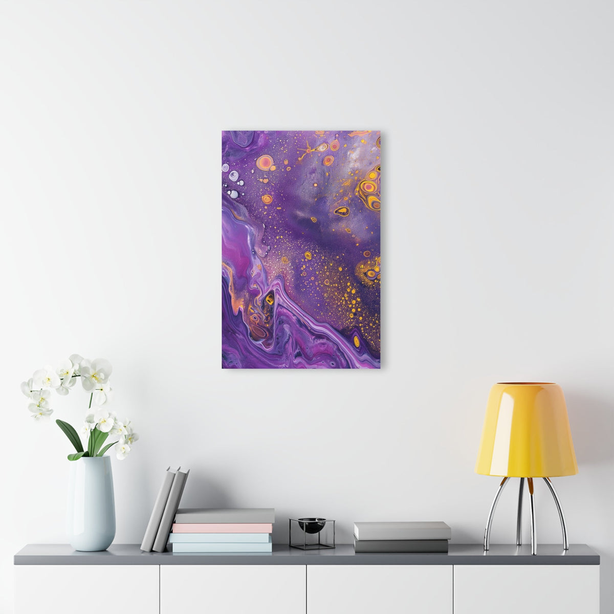 Amethyst Dust Acrylic Print - JG Visual Arts