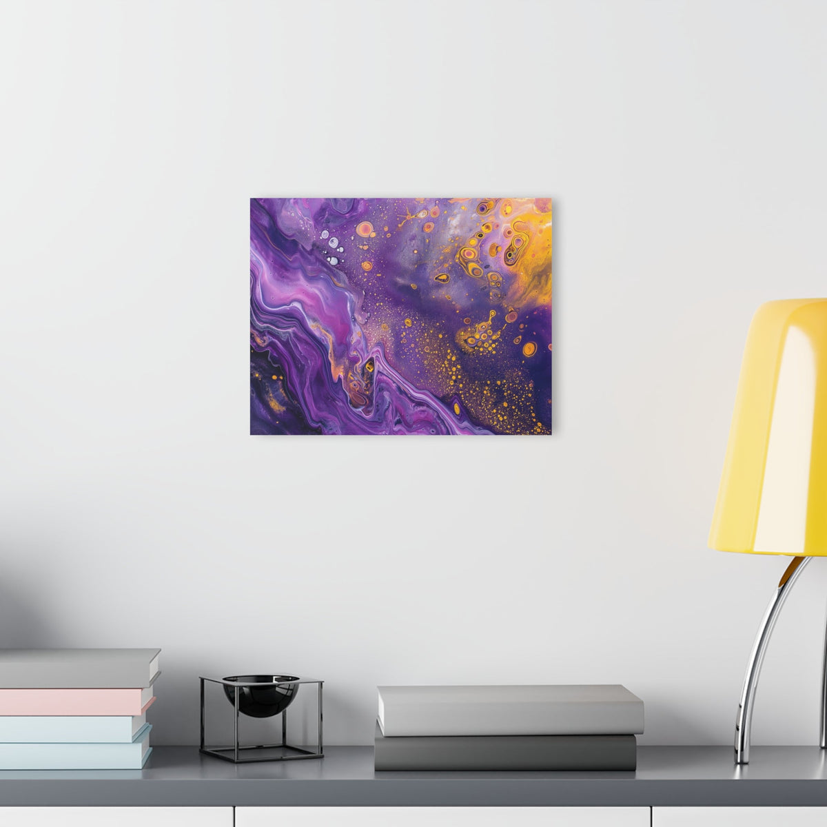 Amethyst Dust Acrylic Print - JG Visual Arts