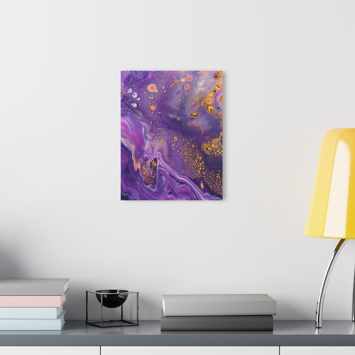 Amethyst Dust Acrylic Print - JG Visual Arts