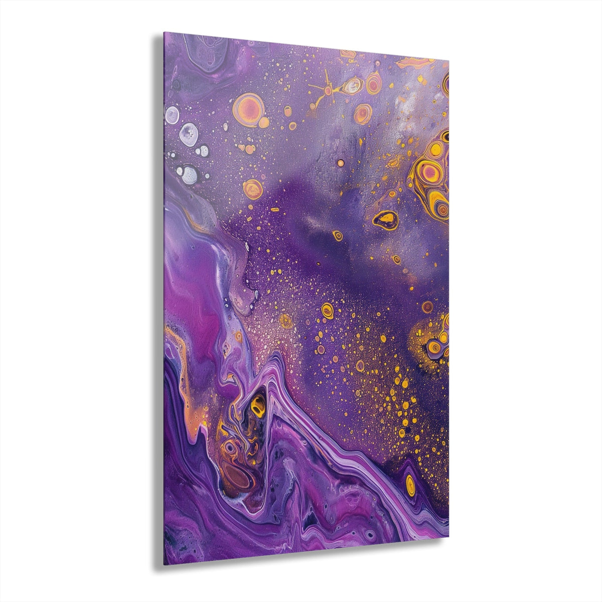 Amethyst Dust Acrylic Print - JG Visual Arts