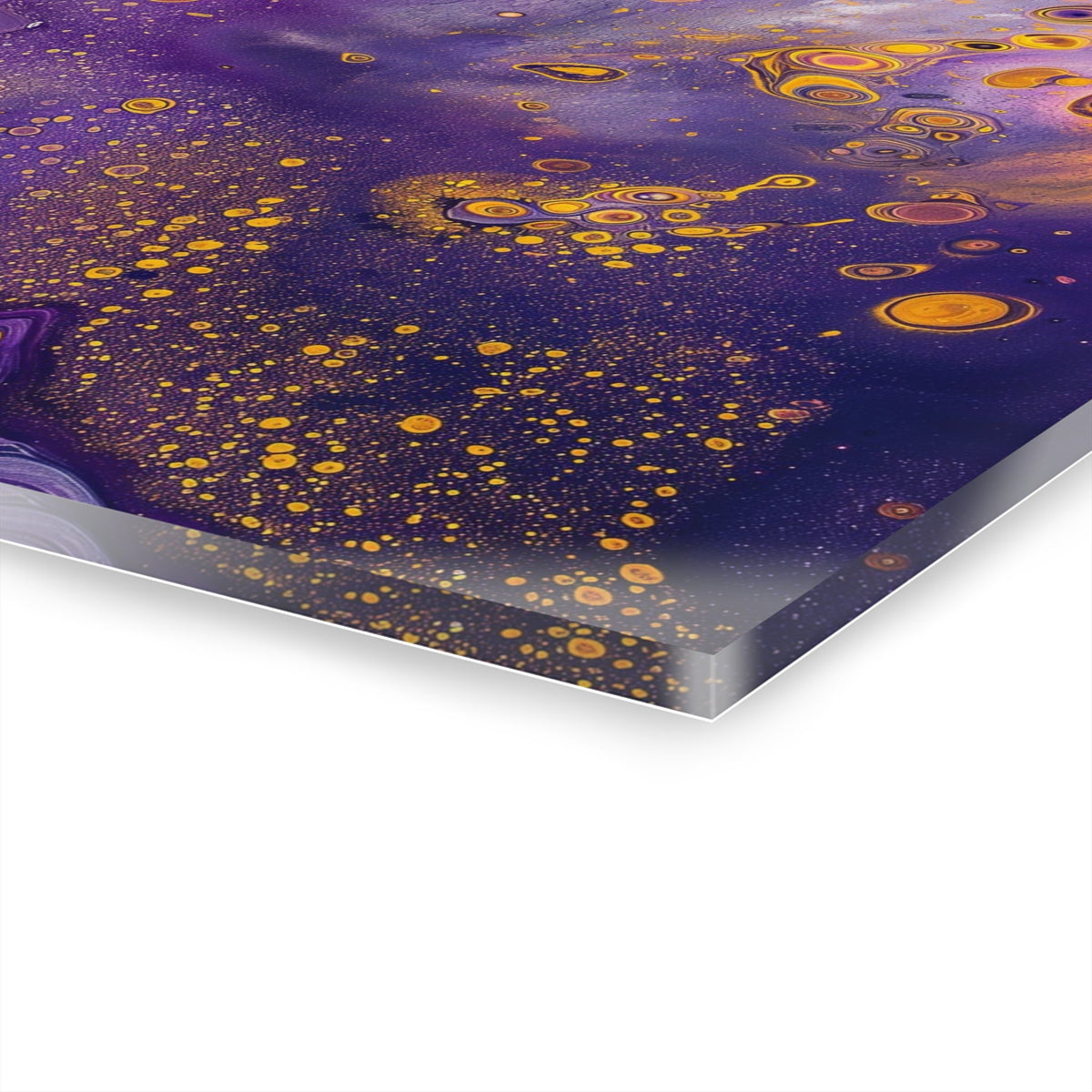 Amethyst Dust Acrylic Print - JG Visual Arts