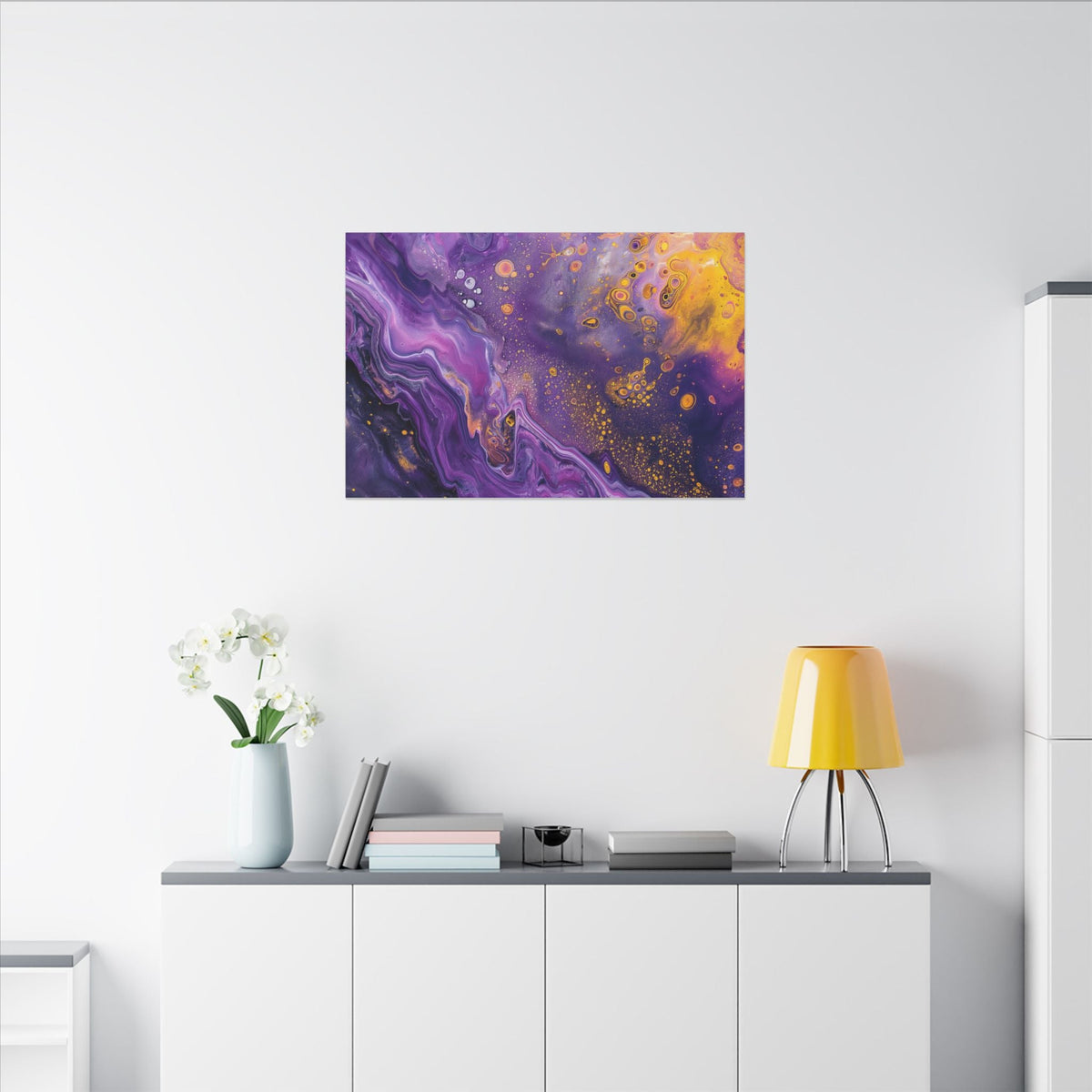 Amethyst Dust Canvas - JG Visual Arts