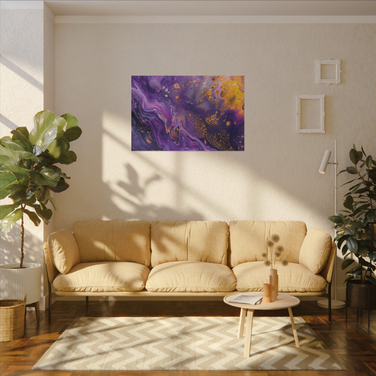 Amethyst Dust Canvas - JG Visual Arts