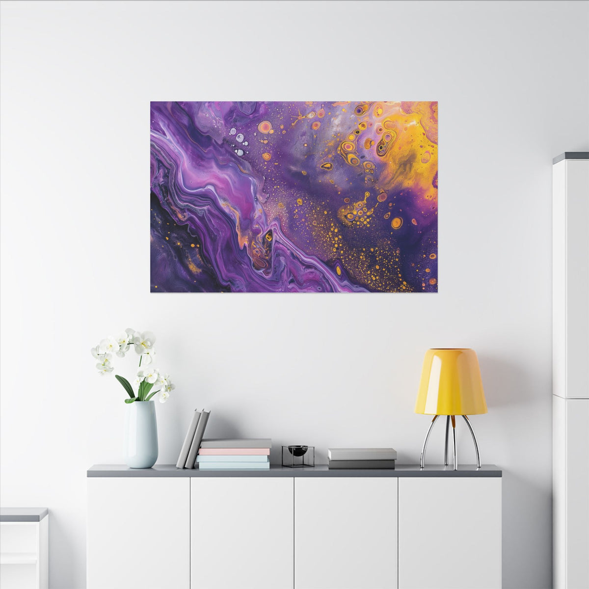 Amethyst Dust Canvas - JG Visual Arts