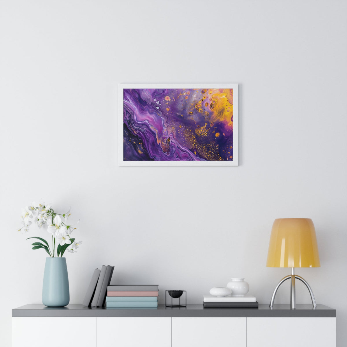 Amethyst Dust Framed Print - JG Visual Arts