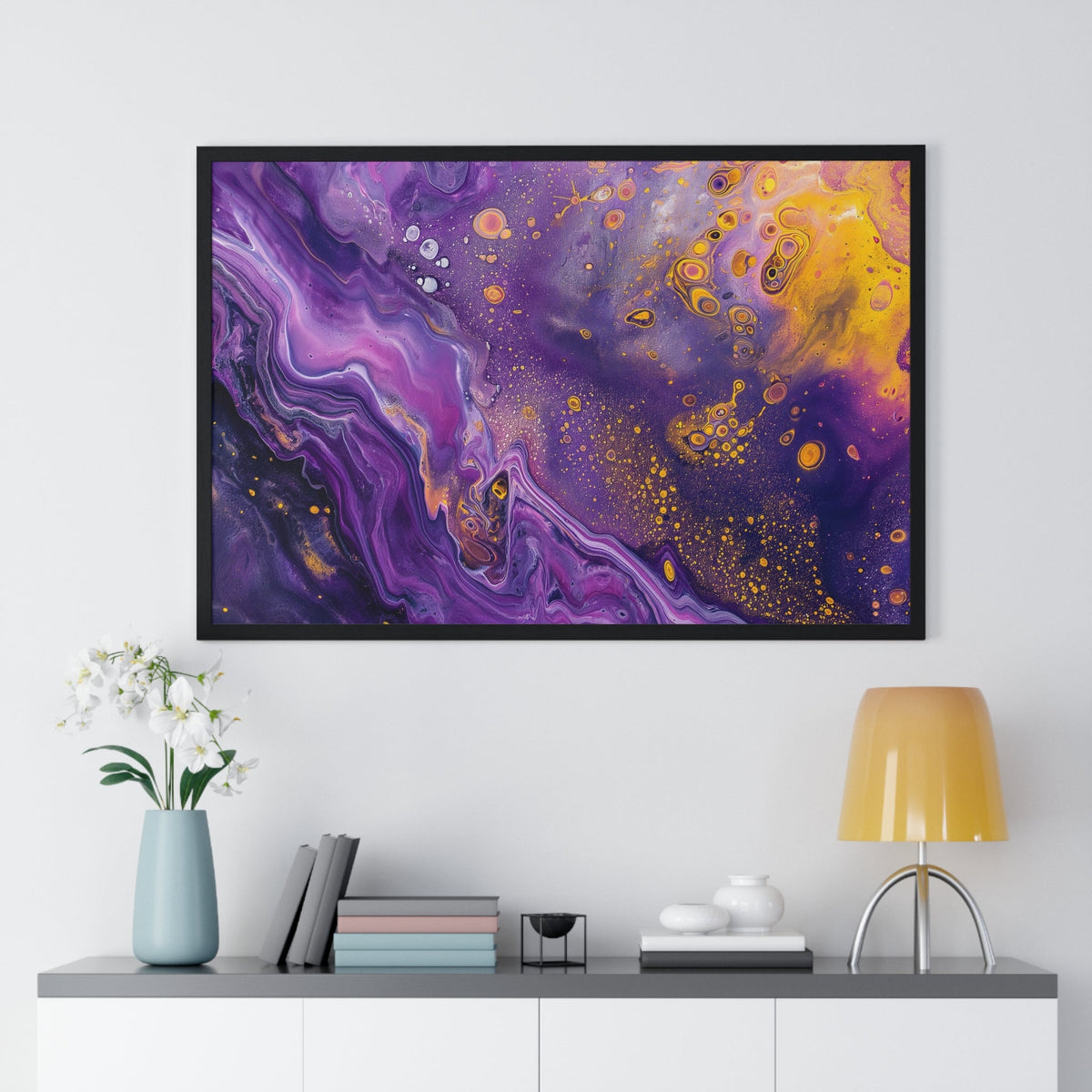 Amethyst Dust Framed Print - JG Visual Arts