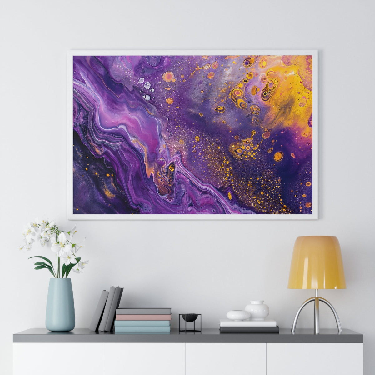 Amethyst Dust Framed Print - JG Visual Arts