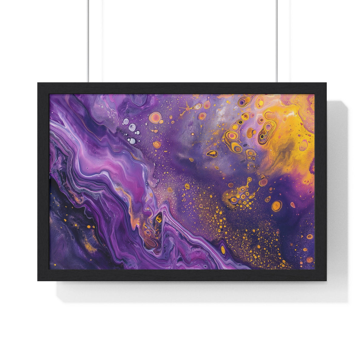 Amethyst Dust Framed Print - JG Visual Arts