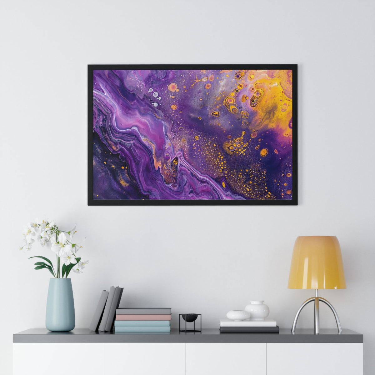 Amethyst Dust Framed Print - JG Visual Arts