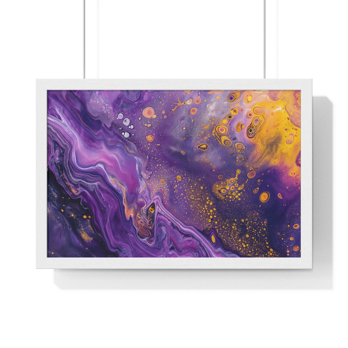 Amethyst Dust Framed Print - JG Visual Arts