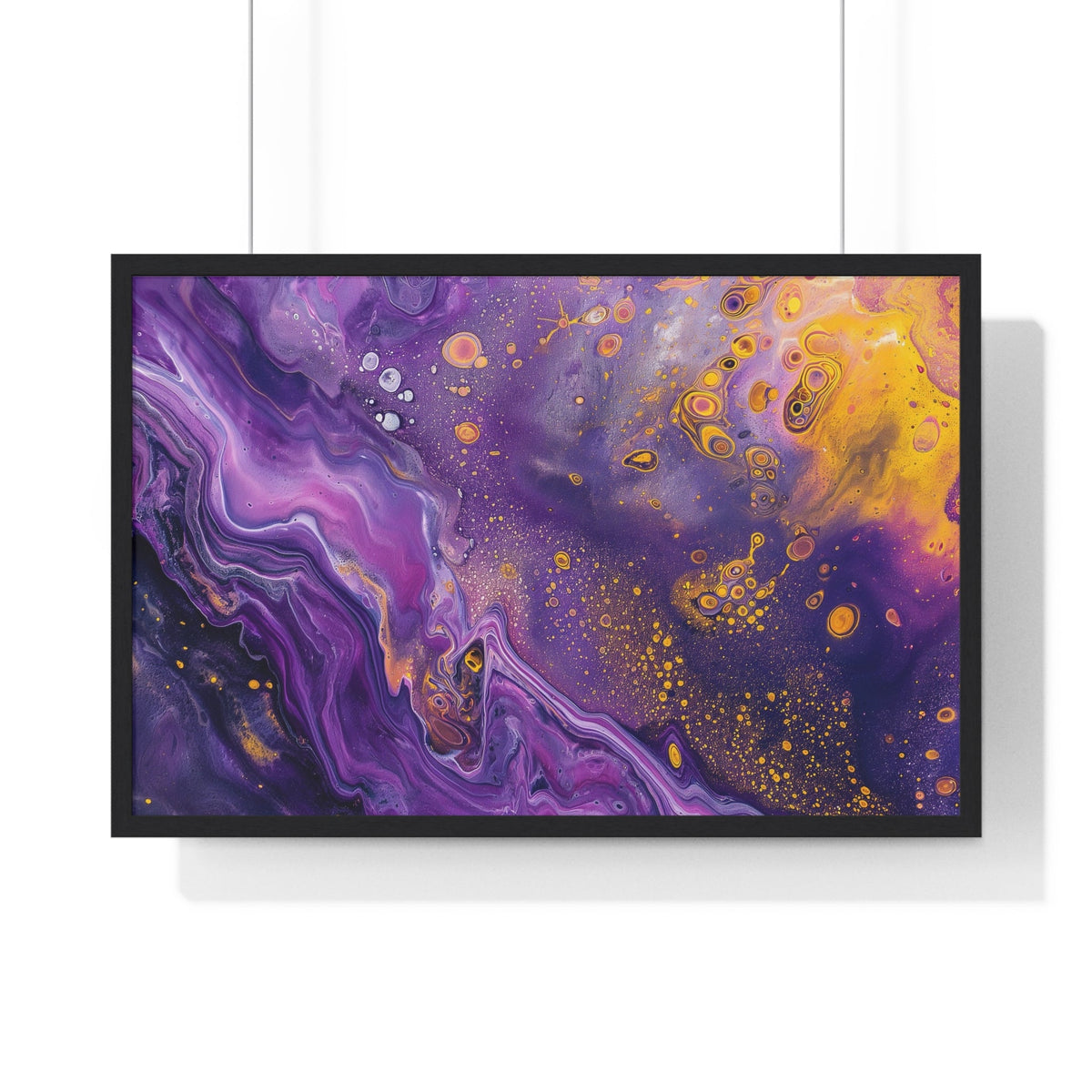 Amethyst Dust Framed Print - JG Visual Arts