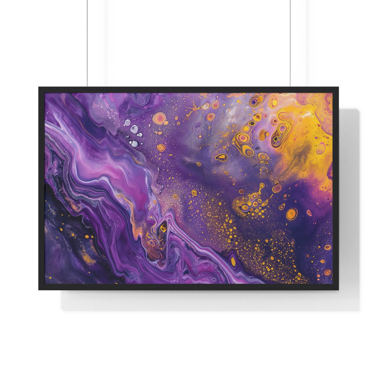 Amethyst Dust Framed Print - JG Visual Arts
