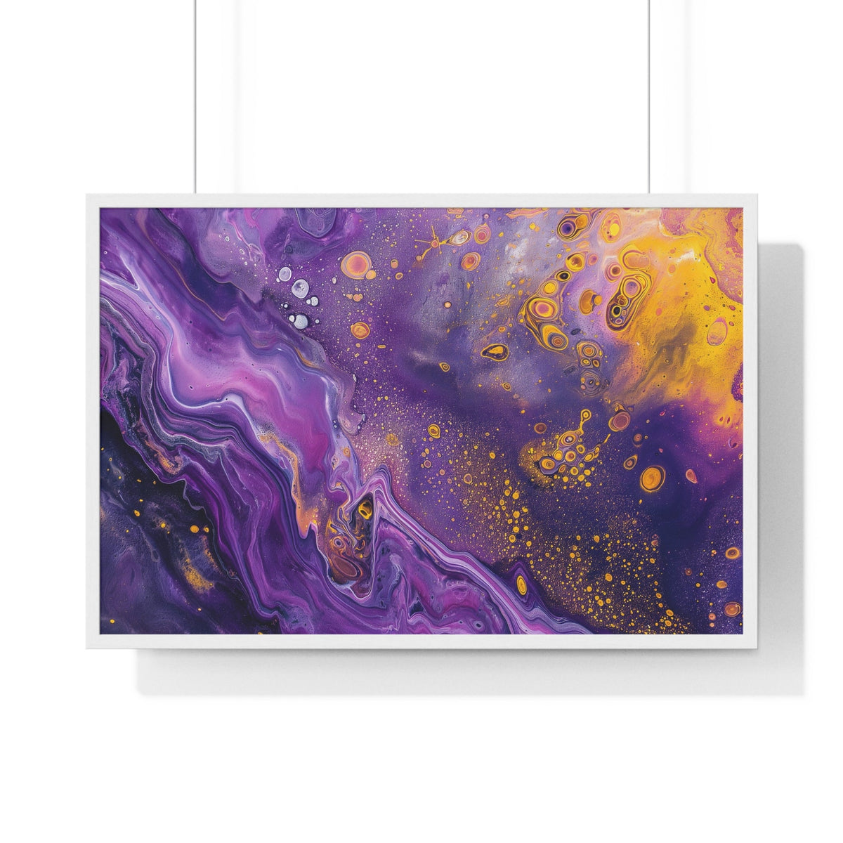 Amethyst Dust Framed Print - JG Visual Arts
