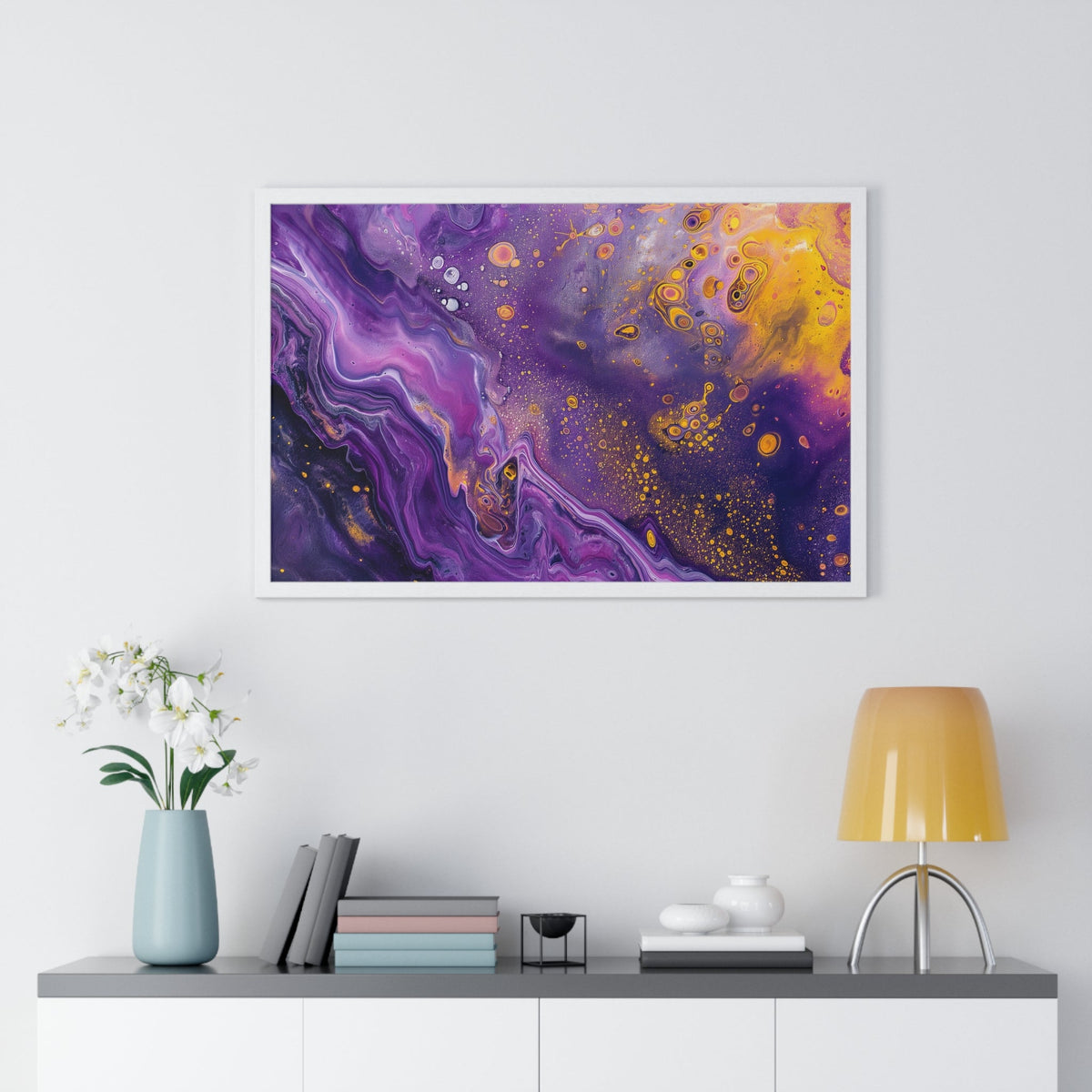 Amethyst Dust Framed Print - JG Visual Arts