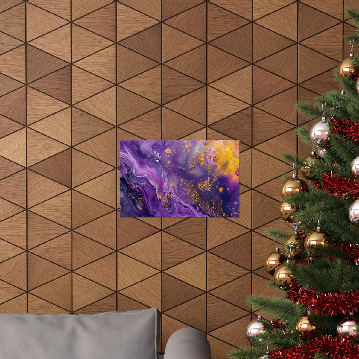 Amethyst Dust Poster - JG Visual Arts