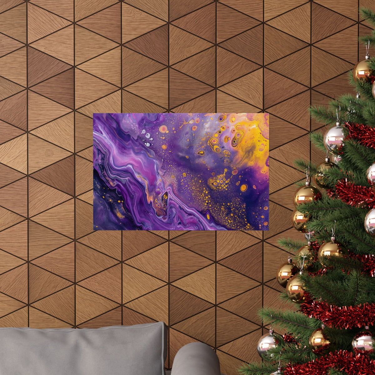 Amethyst Dust Poster - JG Visual Arts