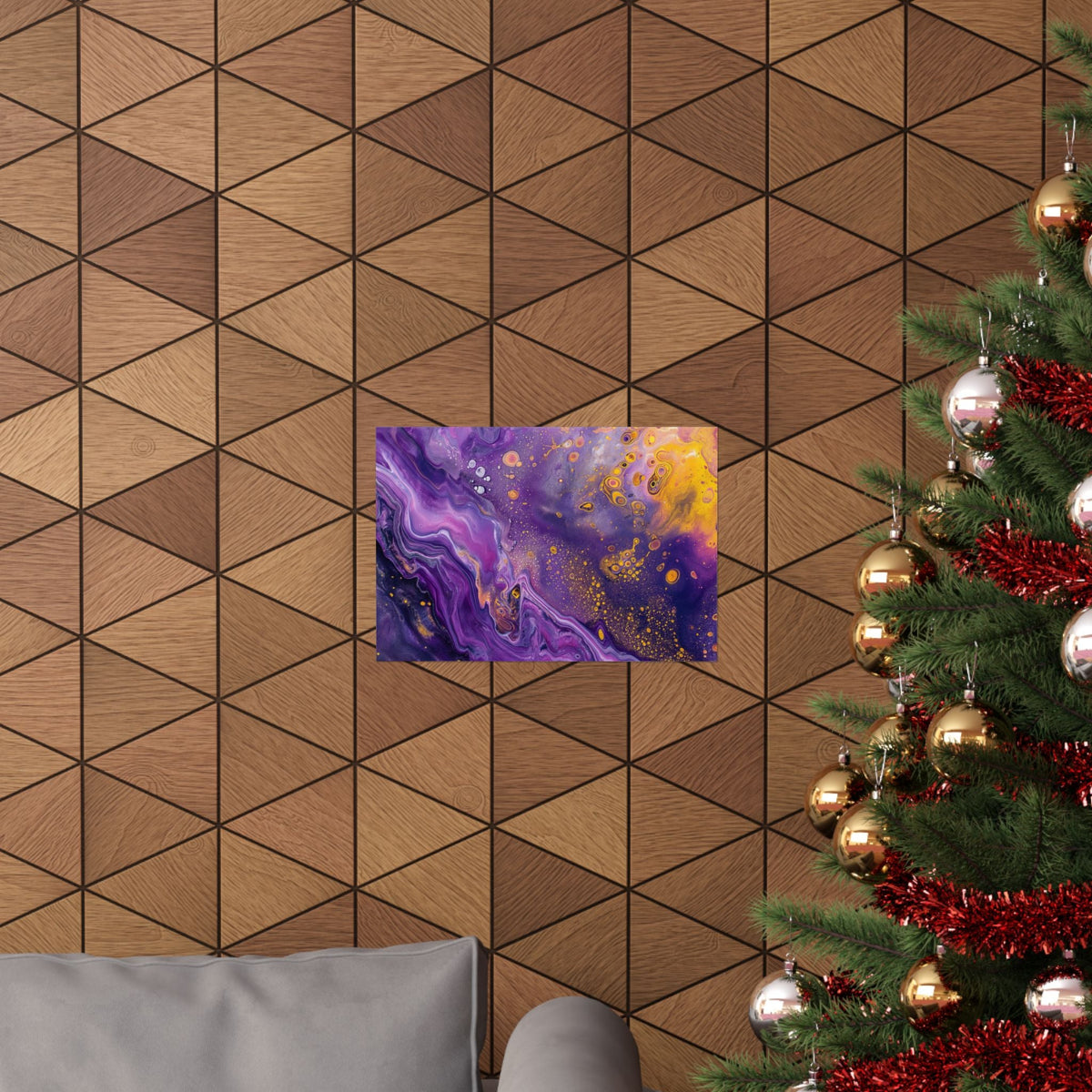 Amethyst Dust Poster - JG Visual Arts