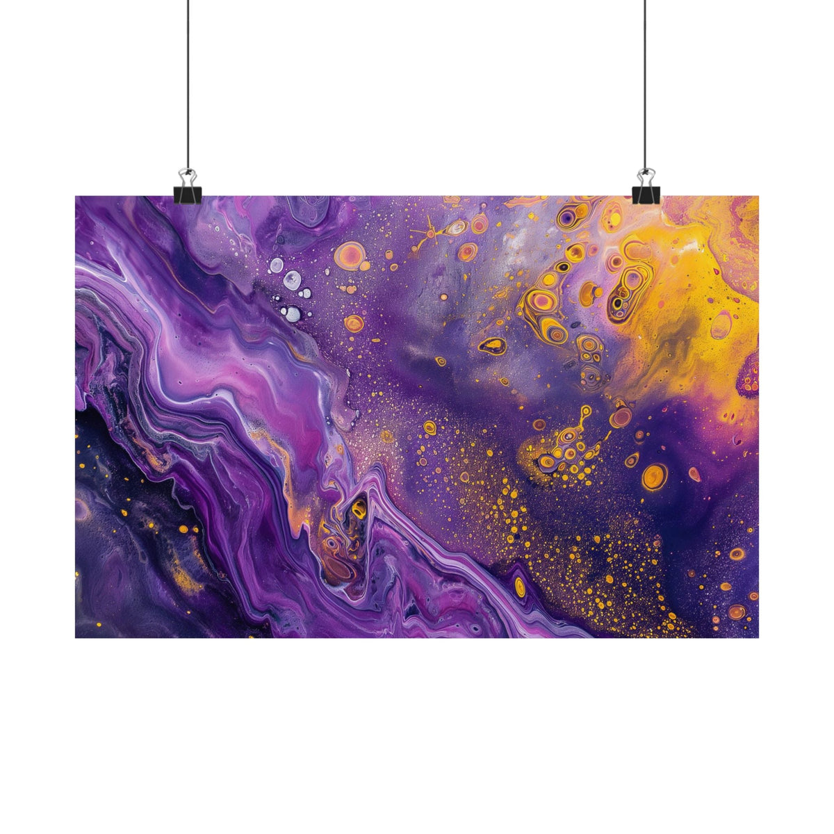 Amethyst Dust Poster - JG Visual Arts