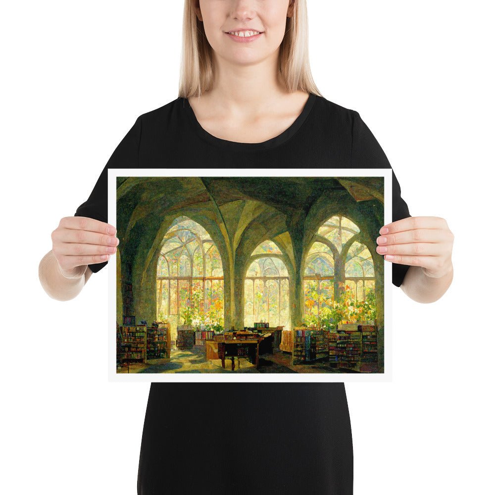 Library Poster Matte - Perfect for your Reading Nook – JDG Visual Arts