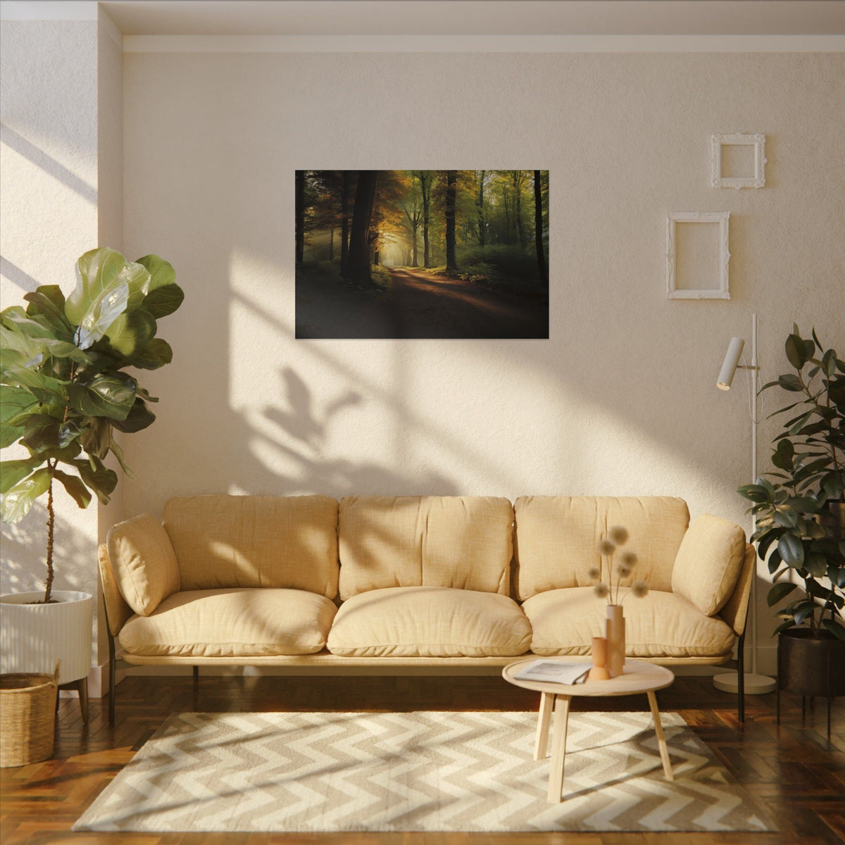Autumn Corridor Canvas - JG Visual Arts