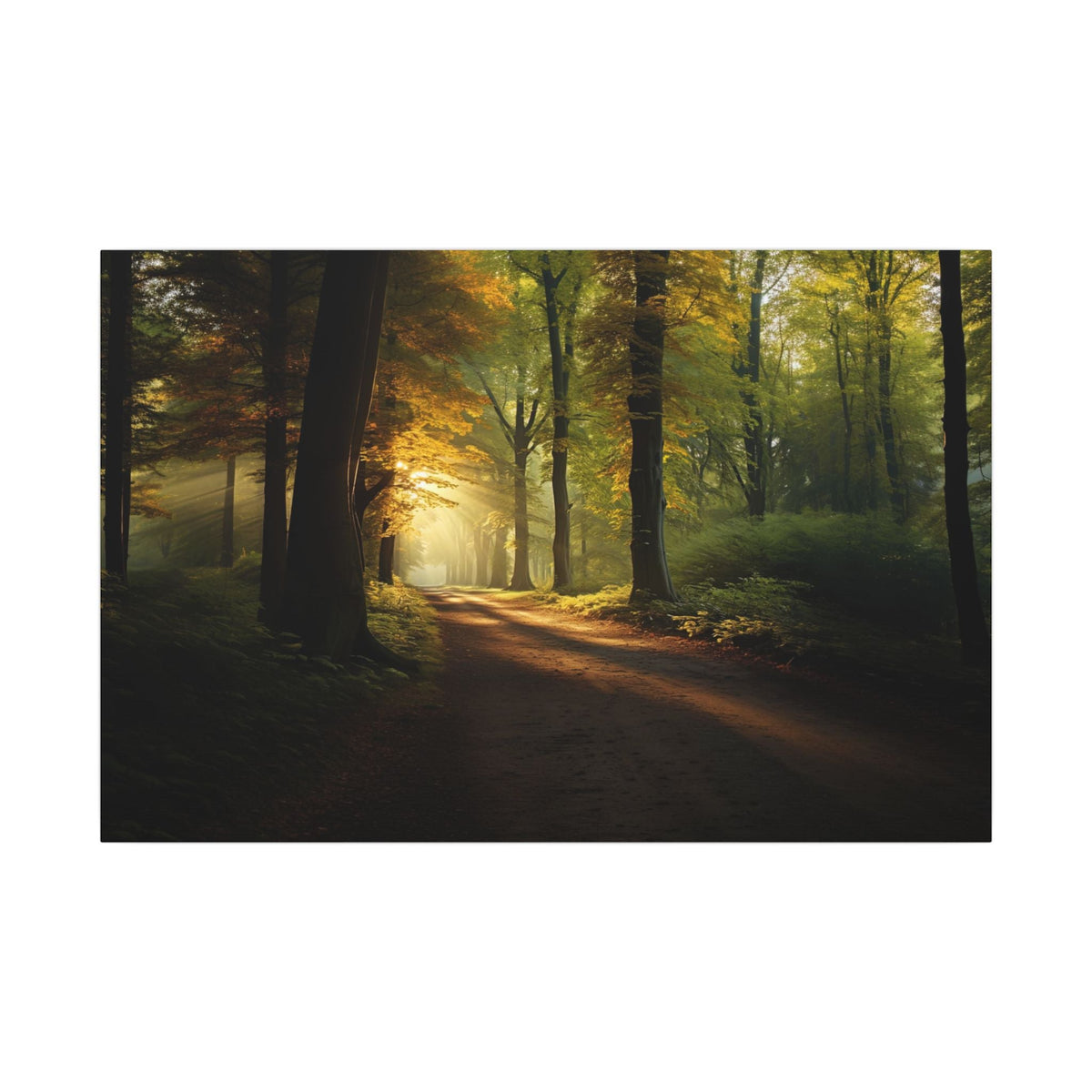 Autumn Corridor Canvas - JG Visual Arts