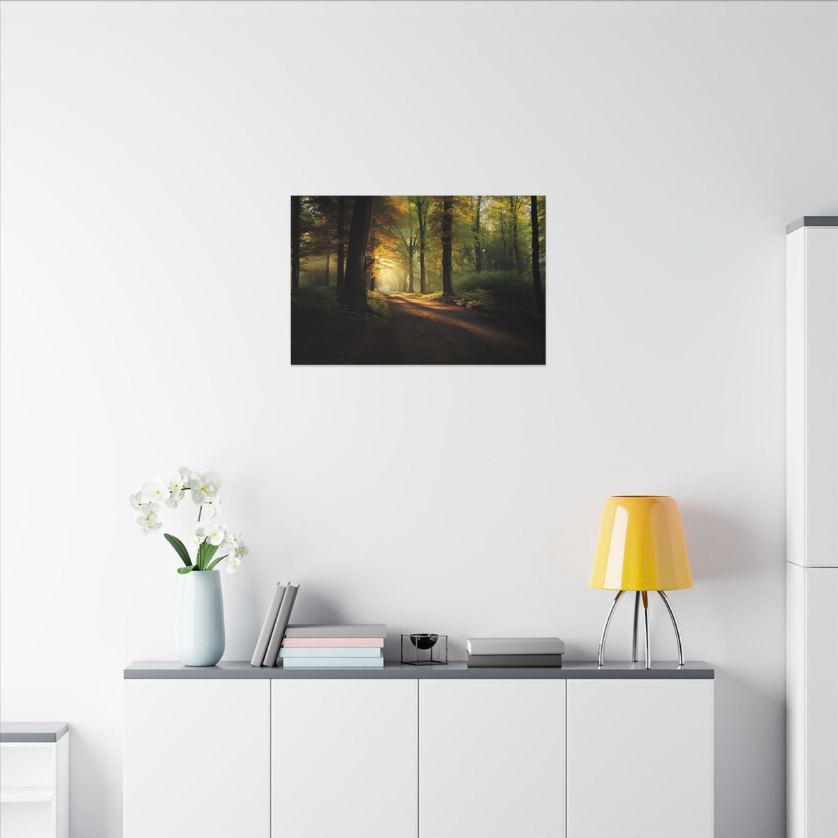 Autumn Corridor Canvas - JG Visual Arts