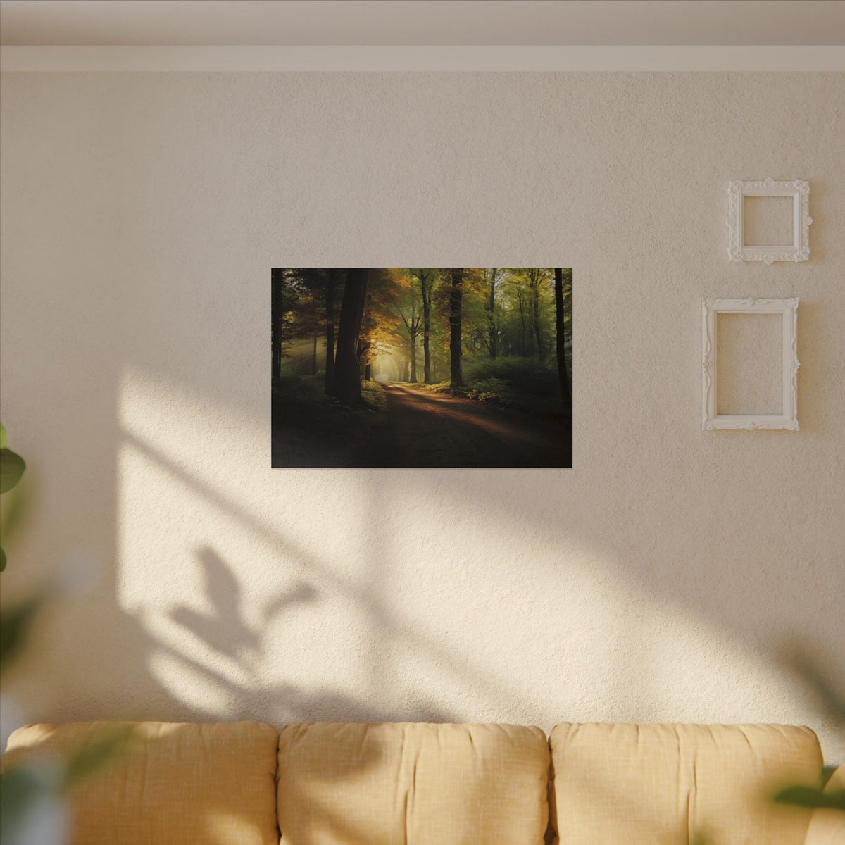 Autumn Corridor Canvas - JG Visual Arts