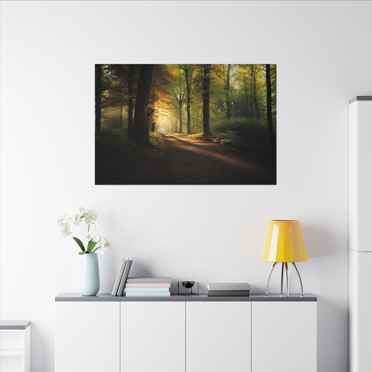 Autumn Corridor Canvas - JG Visual Arts
