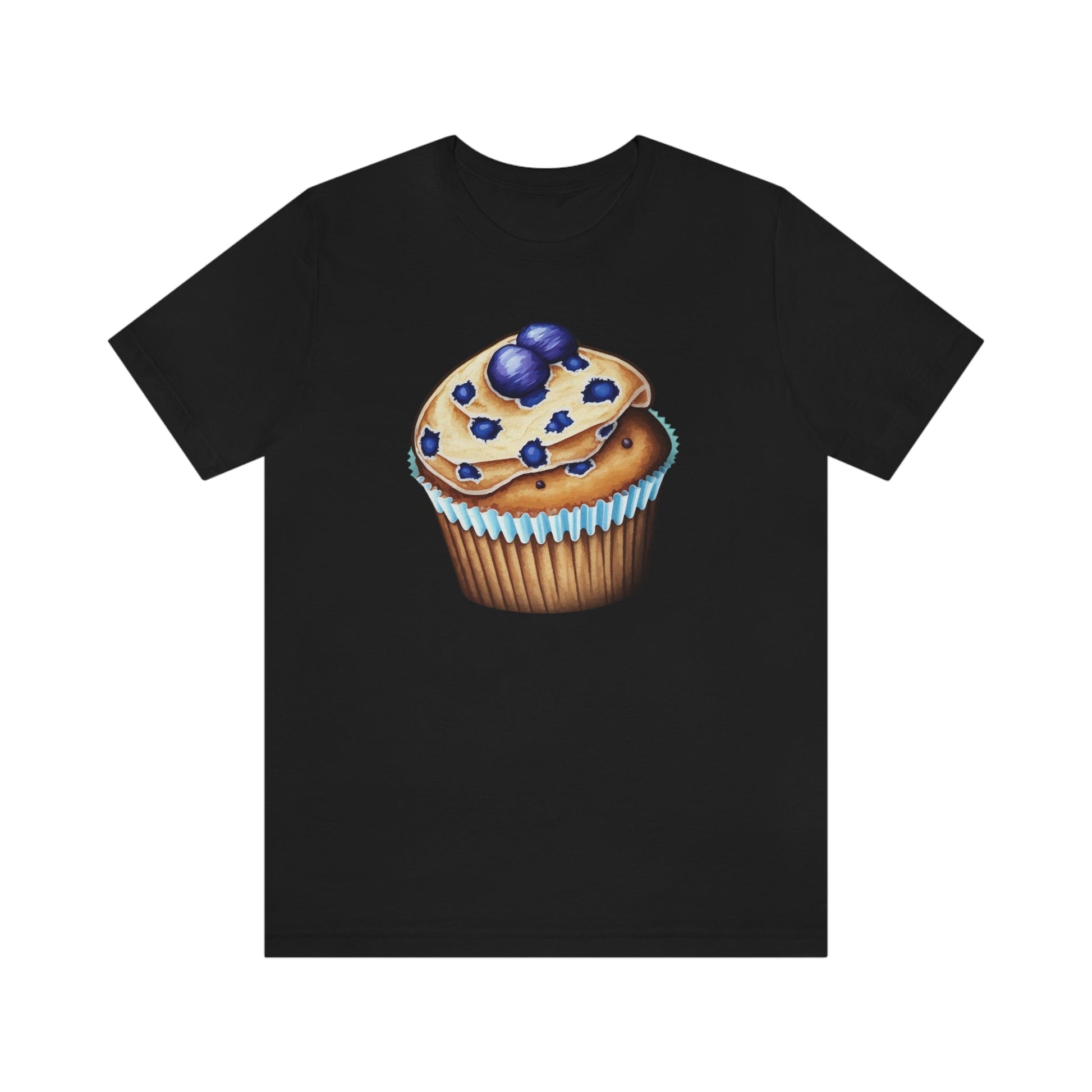 Blueberry Muffin - Unisex Short Sleeve Tee - JDG Visual Arts