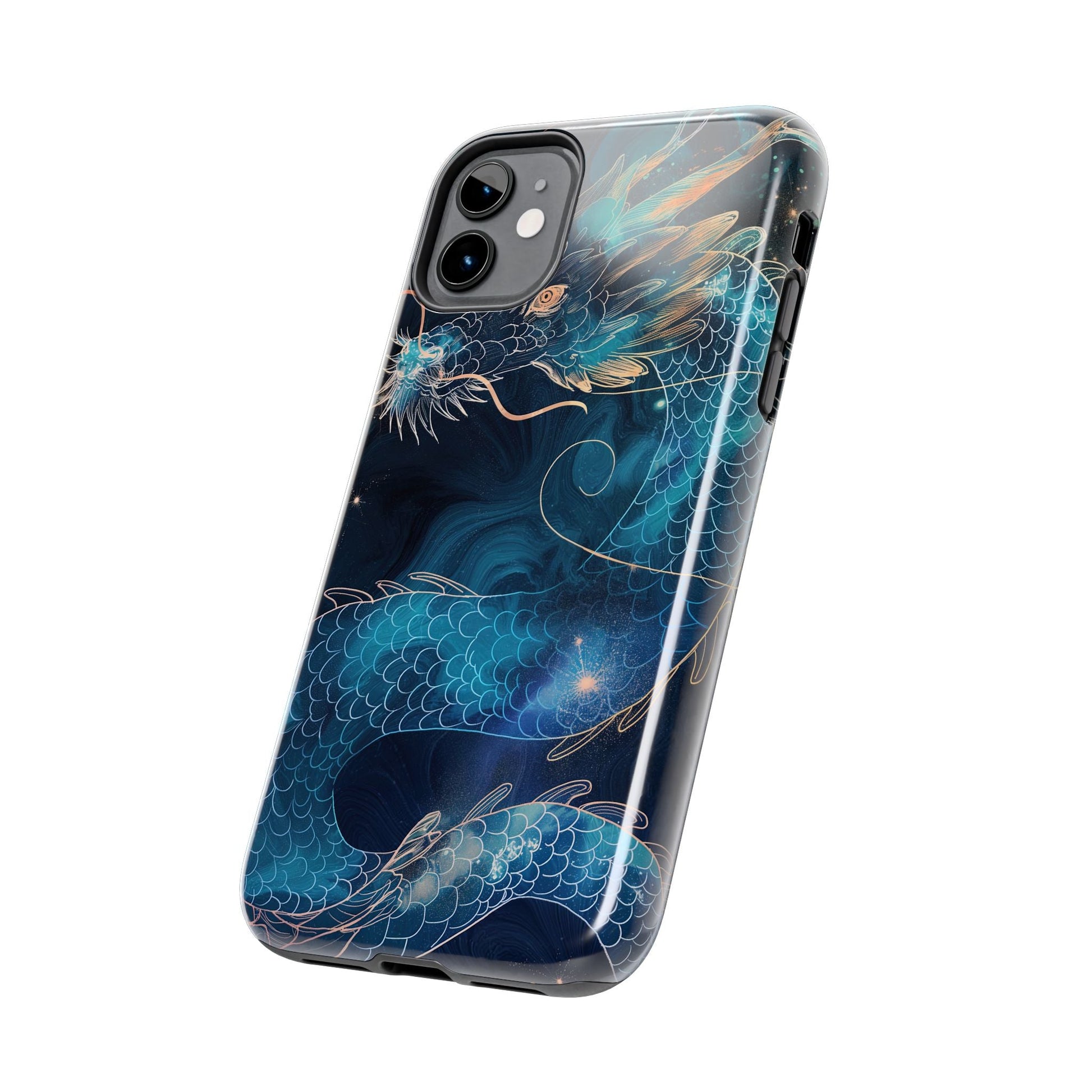 Celestial Dragon — Constellation Phone Case - JG Visual Arts