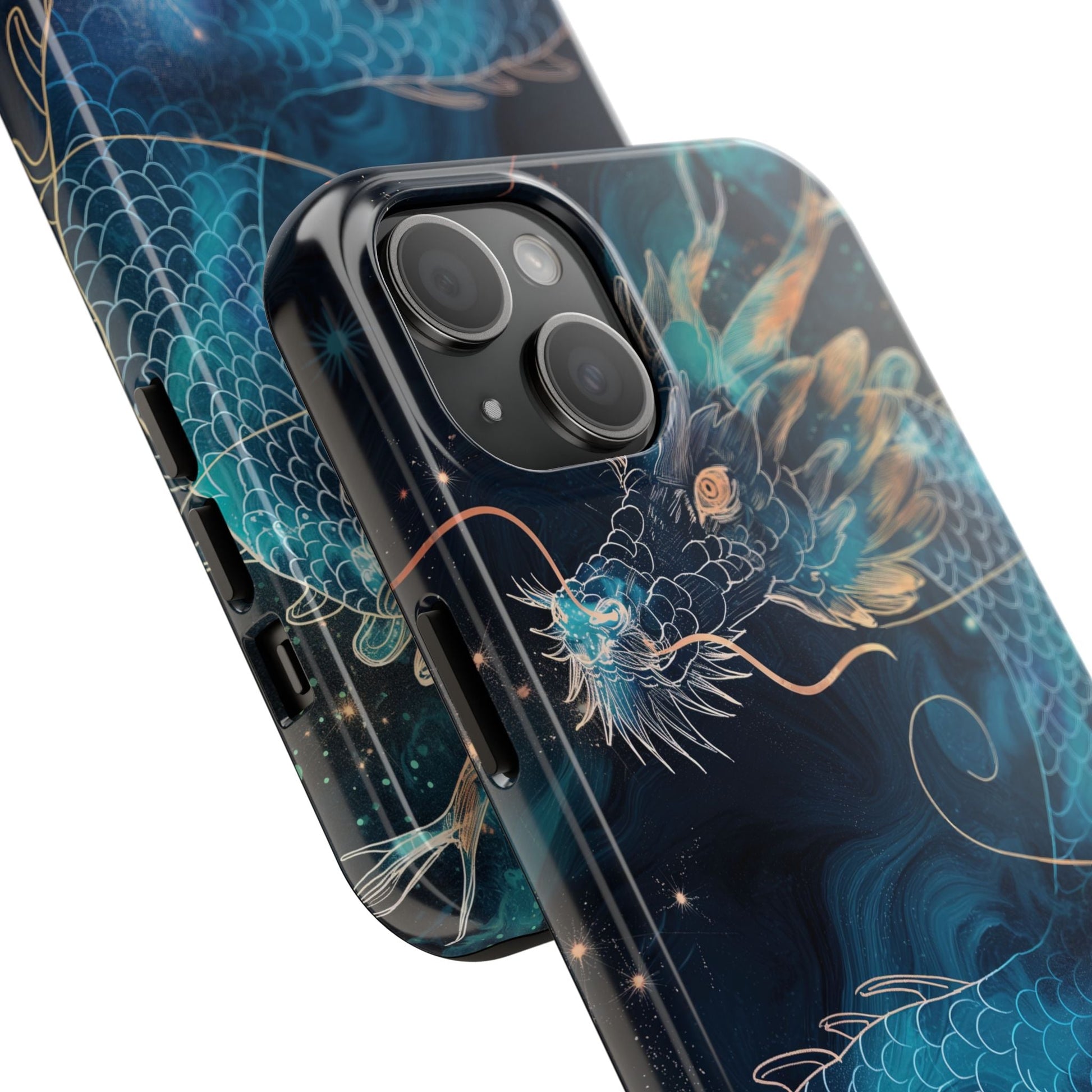 Celestial Dragon — Constellation Phone Case - JDG Visual Arts