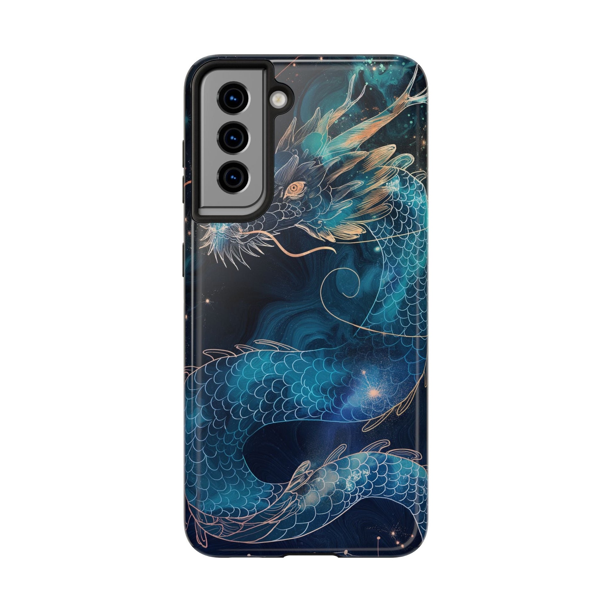 Celestial Dragon — Constellation Phone Case - JG Visual Arts