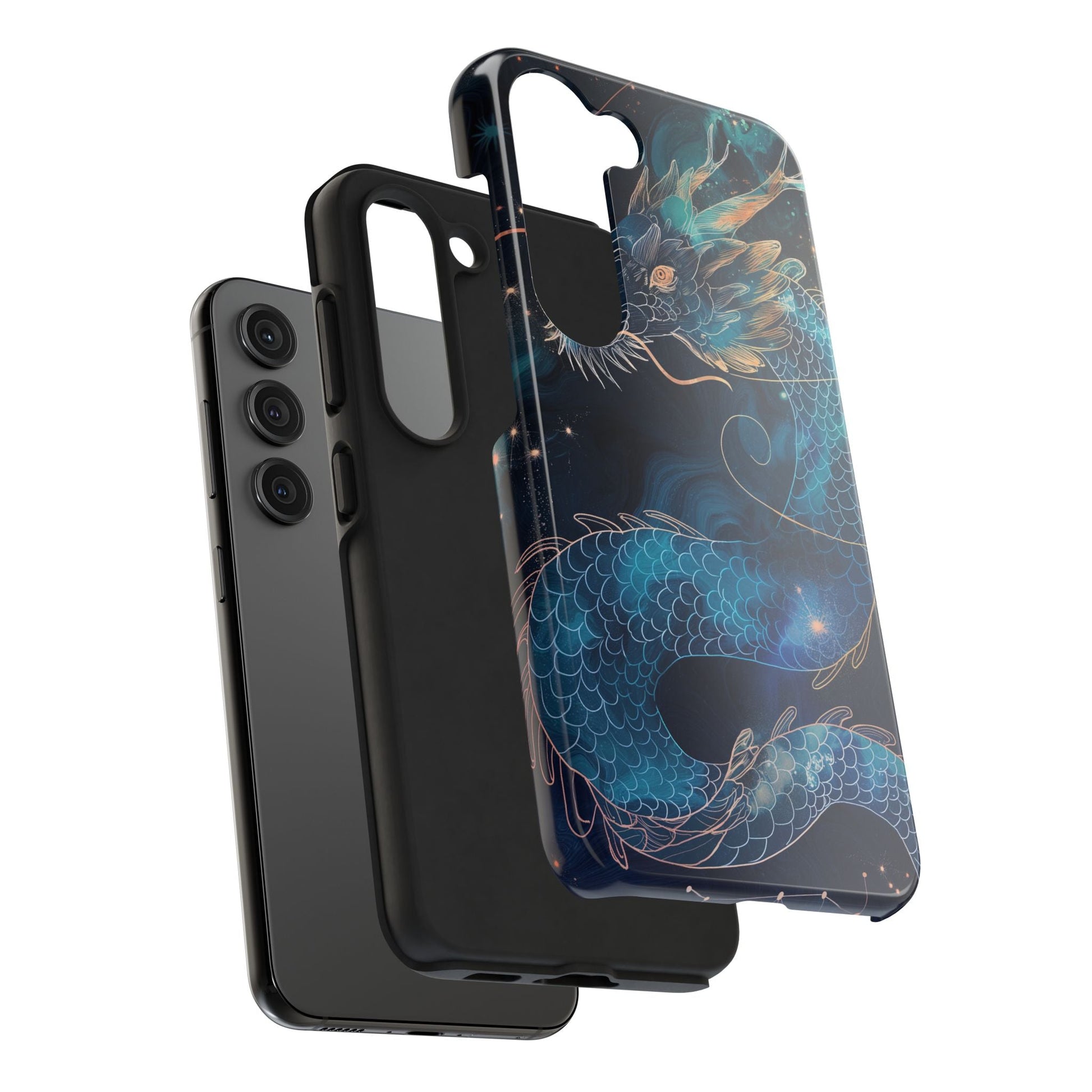 Celestial Dragon — Constellation Phone Case - JDG Visual Arts