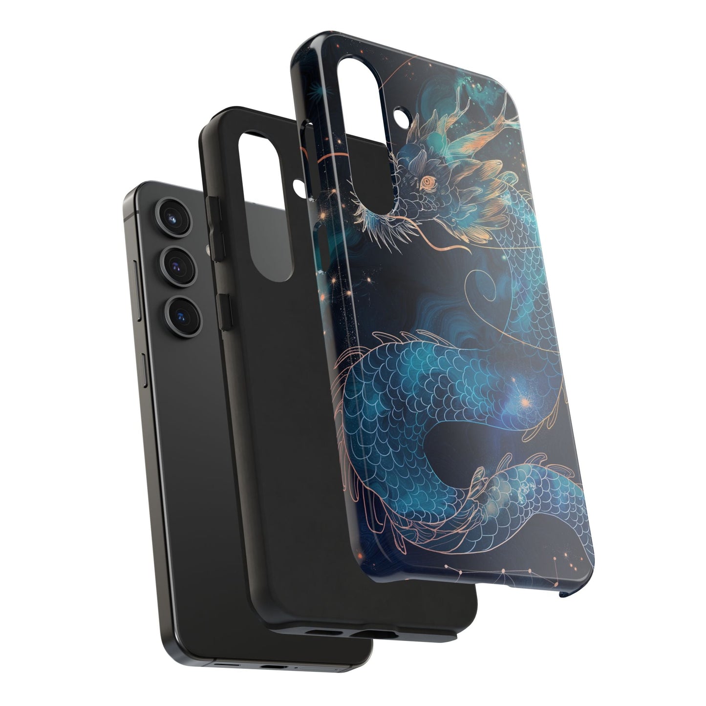 Celestial Dragon — Constellation Phone Case - JDG Visual Arts