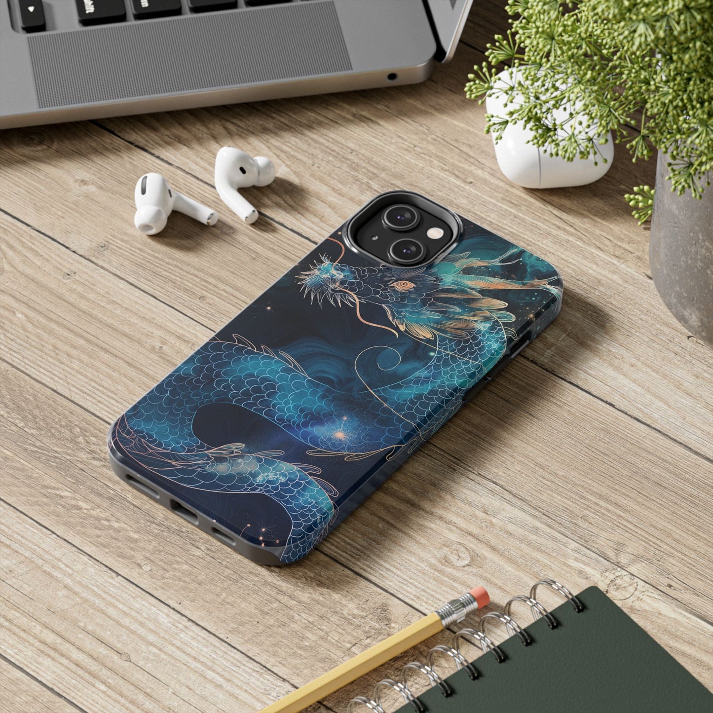 Celestial Dragon — Constellation Phone Case - JDG Visual Arts