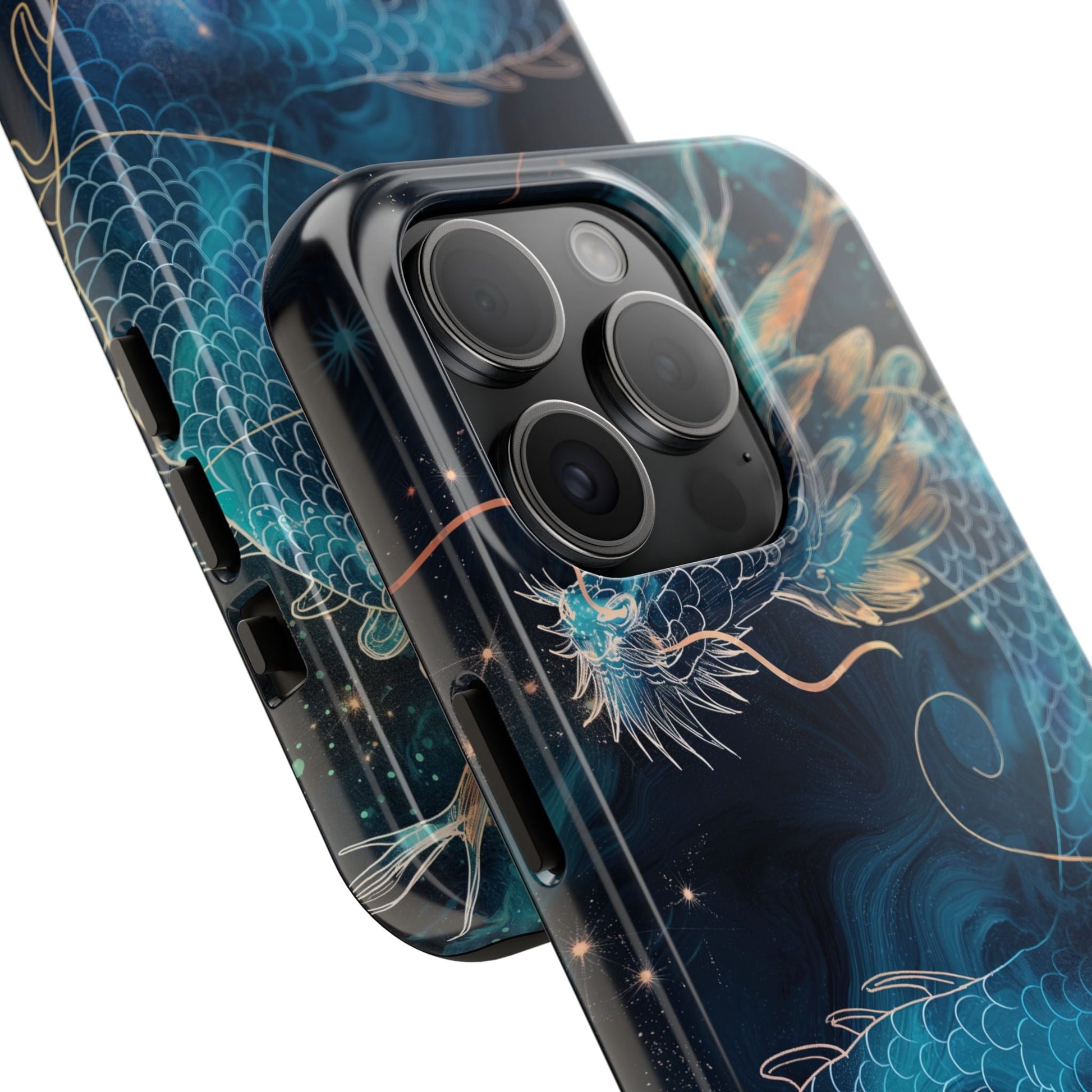 Celestial Dragon — Constellation Phone Case - JDG Visual Arts