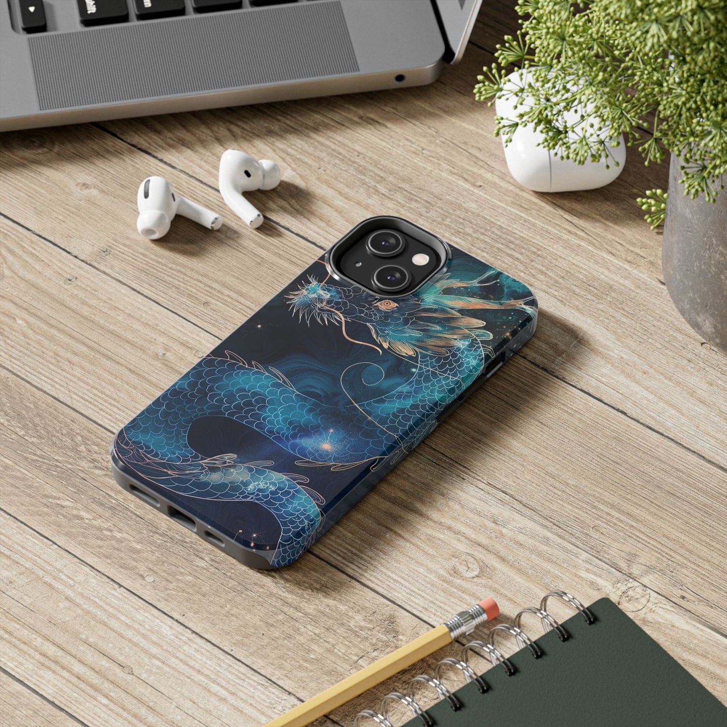 Celestial Dragon — Constellation Phone Case - JDG Visual Arts