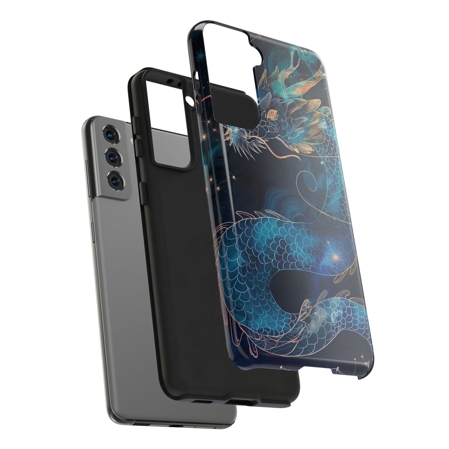 Celestial Dragon — Constellation Phone Case - JDG Visual Arts